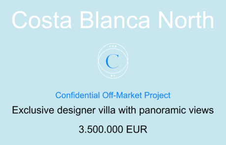 Off-market project Benissa